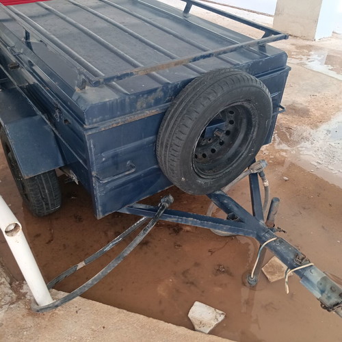 Car Trailer Like New With 500kg Load Capacity And New Tires