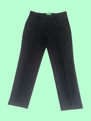 United Colors of Benetton black pants used, Small size