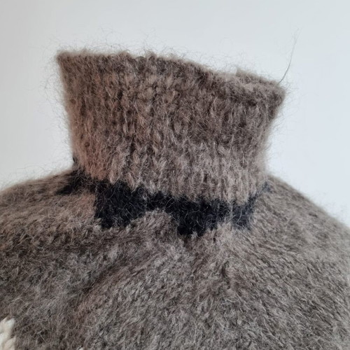 Oneonone Wool Sweater like new, black and white, size S