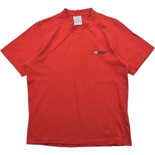 Adidas vintage red T-shirt used, size small