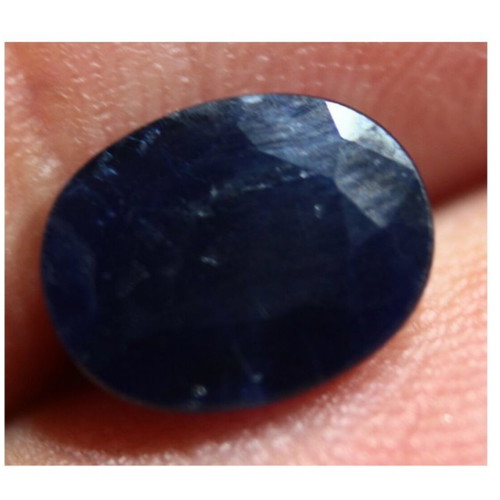 Sapphire Ceylon faceted natural 2.70 Ct used