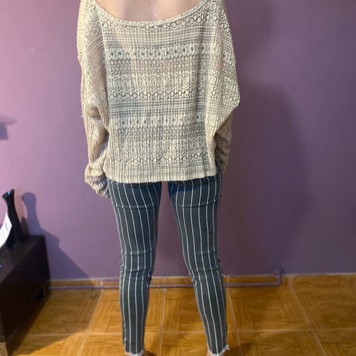 Nidodileda blouse one size like new, beige