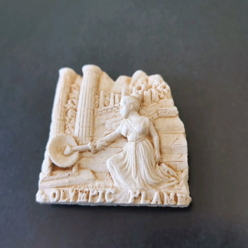 Olympic flame magnet new, 5cm wide