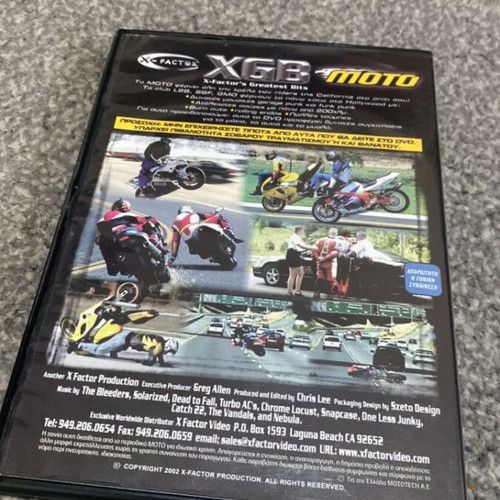 X6B X-Factors Greatest Bits DVD used