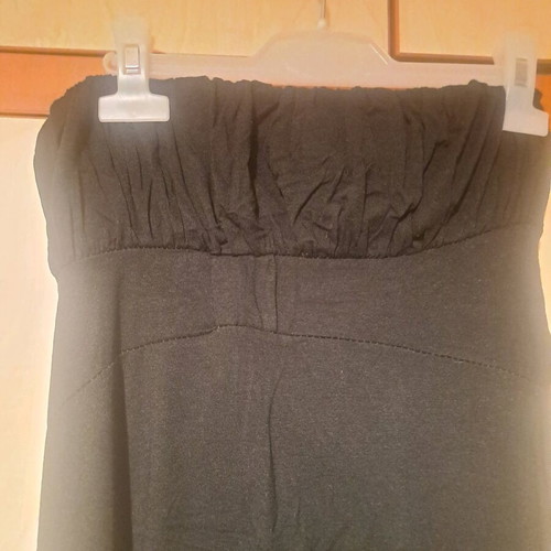 Strapless black dress new, soft comfortable fabric