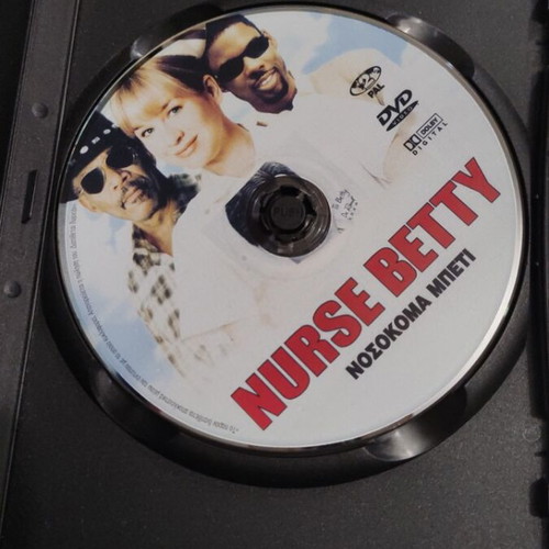 Nurse Betty DVD used, foreign cinema with subtitles, Morgan Freeman