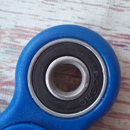 Fidget Spinner Anti Stress Blue toy used