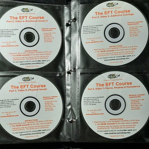Emotional Freedom Techniques (EFT) 60 DVDs new