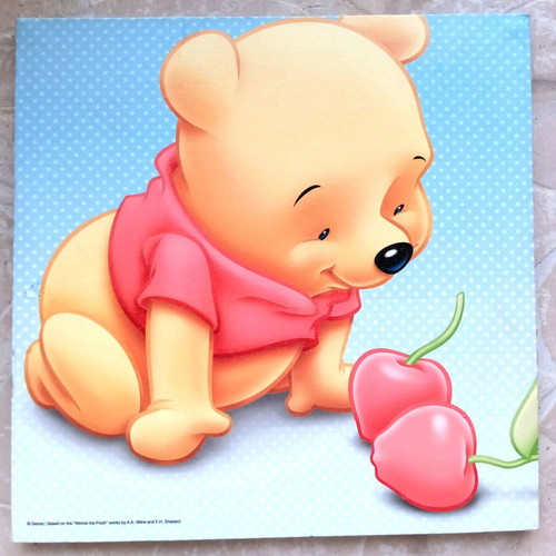 Winnie the Pooh print frame 35×35