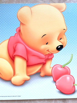 Winnie the Pooh print frame 35×35