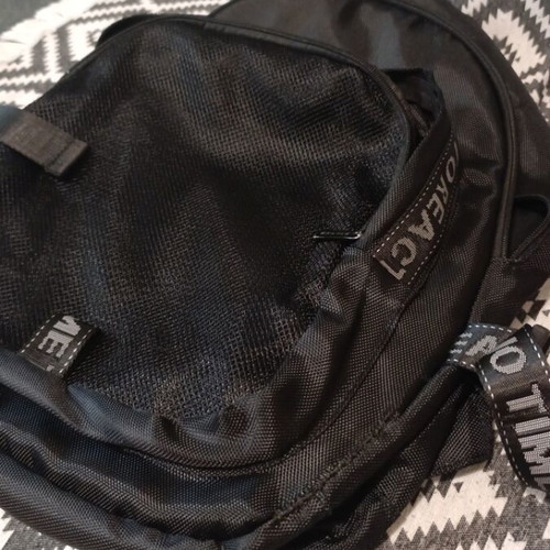 Black backpack used