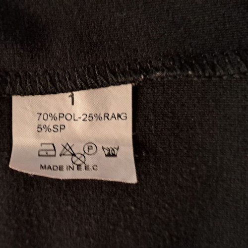 Le Vertige women's dress medium black and gray like new
