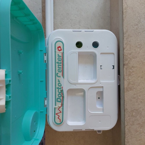 Doctor Play Suitcase used with medical tools