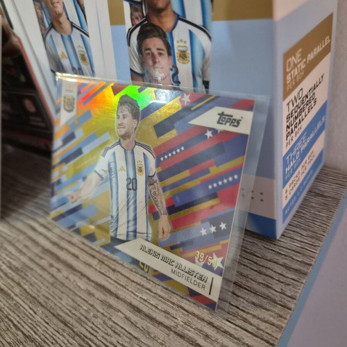 Alexis Mac Allister Limited Edition Sticker 39/50 in Excellent Condition