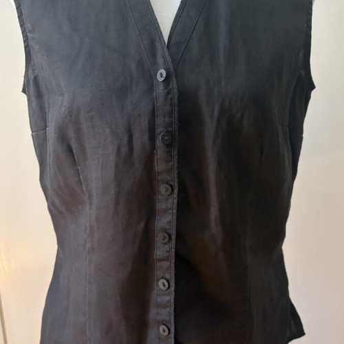 Yessica linen shirt vest size M