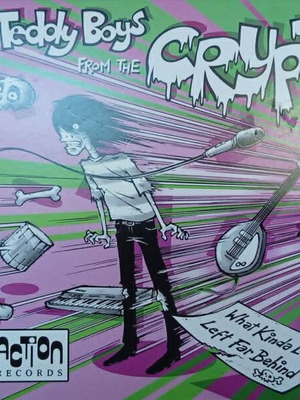 Teddy Boys From The Crypt What Kinda Love 7’ μεταχειρισμένο, ελληνικό punk rock garage