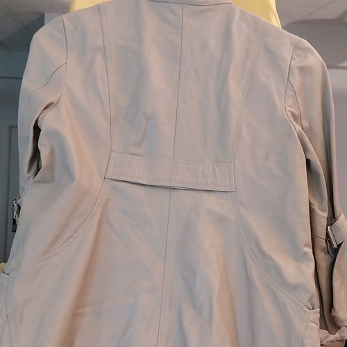 Veston.du Pays women's leather jacket like new, beige, size 40