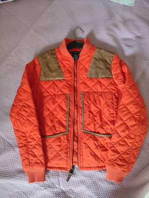 Ralph Lauren sport jacket like new, brown and orange, size S