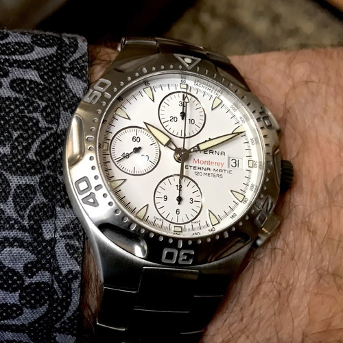 Eterna Matic Automatic Chronograph Monterey new men's watch