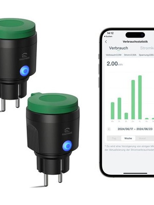 EIGHTREE Wi-Fi outdoor smart plug IP64 with consumption measurement