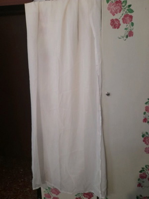Curtain short used 145×240 transparent