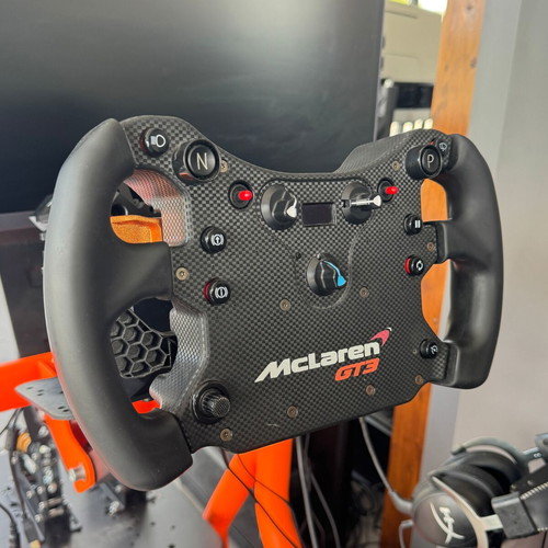 Fanatec CSL DD 8Nm Direct Drive Sim Racing Bundle with McLaren GT3 V2 Wheel and CSL Pedals