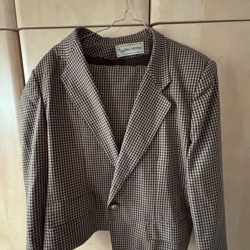 Vintage suit set made in USA like new with skirt large size