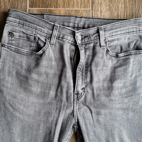 Levi's 510 slim jeans grey men's like new, size 34x30