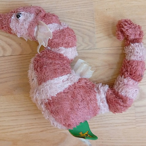 Seahorse plush toy like new from Wild Rebuild