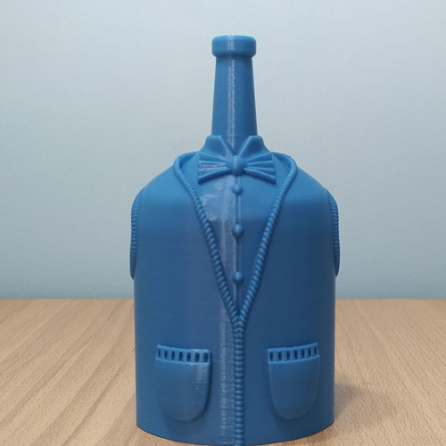 Mr and Mrs Bottle Set 3D Printed New, Ideal for Weddings and Christenings