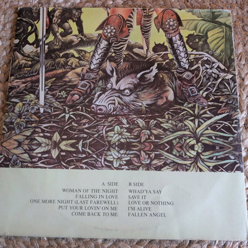 Uriah Heep Fallen Angel LP used, Greek edition, rock