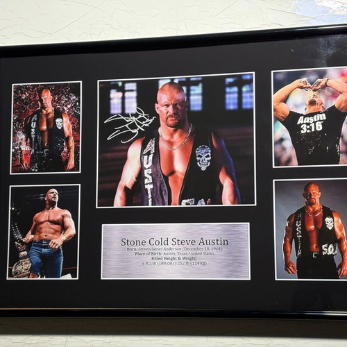 Αφίσα Memorabilia "Stone Cold" Steve Austin WWE καινούργια