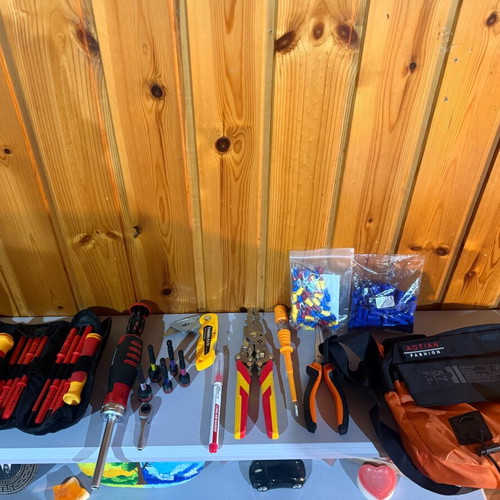 Electrical tools new, complete set