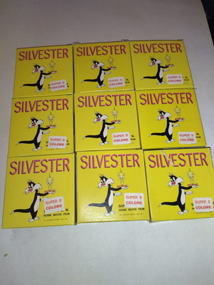 Ταινίες Super 8 Silvester 9 τμχ αχρησιμοποίητες, σπάνιες