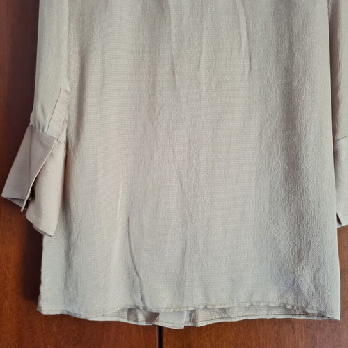 Mango shirt new, 100% viscose, beige, small size