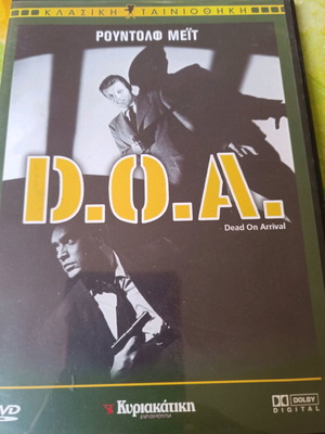 D.O.A. DVD like new, crime social movie with subtitles