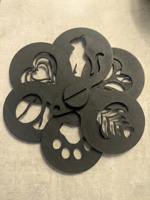 Coffee and Cinnamon Stencils set new