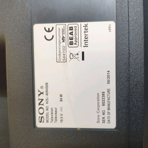 Mainboard for Sony KDL 40R50B like new
