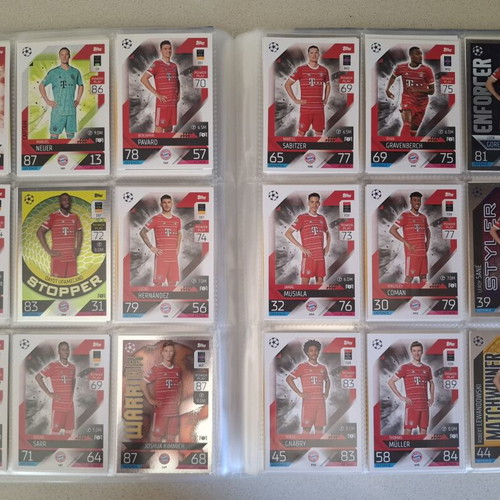 Topps Match Attax Champions League 2022-23 Album like new with extra cards