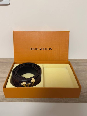 Louis Vuitton original LV belt, brown, size 100