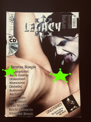 Legacy #18 2002 magazine like new