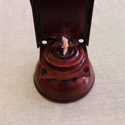 Authentic Antique Kerosene Lantern for Photographic Darkroom used