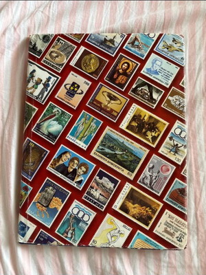 Stamp album like new, including Athens 2004 Olympic Games series