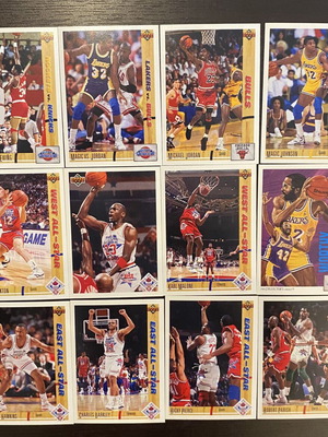 NBA Upper Deck 1991-92 πλήρες σετ 500 κάρτες καινούργιο