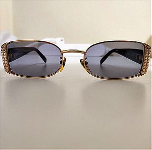 Gianni Versace 1996 Vintage gold medusa sunglasses