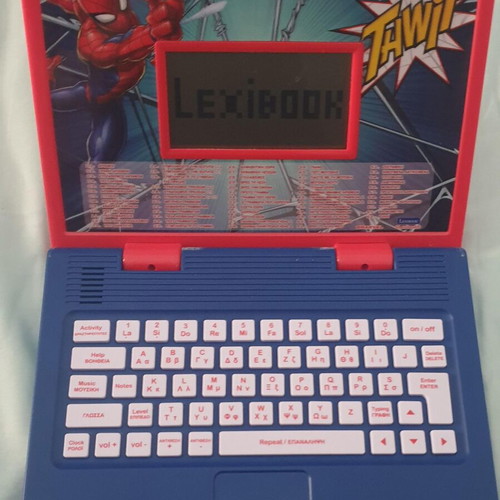 Spider-Man Educational Bilingual Laptop Lexibook like new