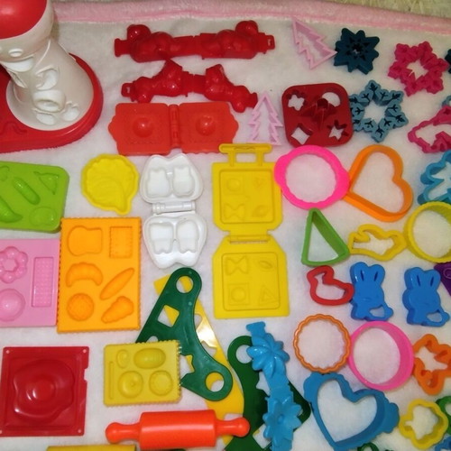 Play-Doh set used, with non-working figure included