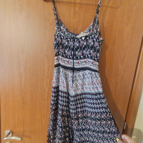 Lynne summer jumpsuit, medium size, black and multicolor