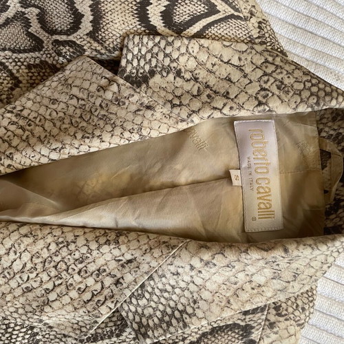 Roberto Cavalli vintage snake print blazer, small