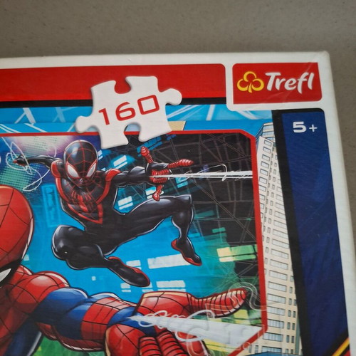 Spider Man puzzle used, 160 pieces, age 5+